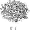 Sapim Polyax Aluminium-Nippel - 100 Stück 2 Sapim Polyax Aluminium-Nippel - 100 Stück -Fahrradzubehör Verkauf 195717