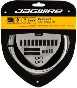 JAGWIRE 2X Sport Schaltzugset -Fahrradzubehör Verkauf 319261