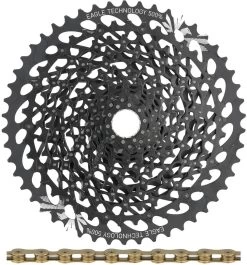 SRAM GX Eagle XG-1275 Kassette + Eagle Kette 12-fach Verschleißset -Fahrradzubehör Verkauf 338270