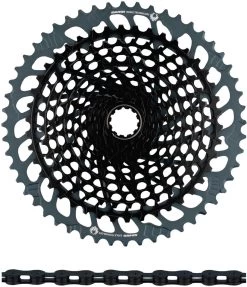 SRAM X01 Eagle XG-1295 Kassette + Eagle Kette 12-fach Verschleißset -Fahrradzubehör Verkauf 347896